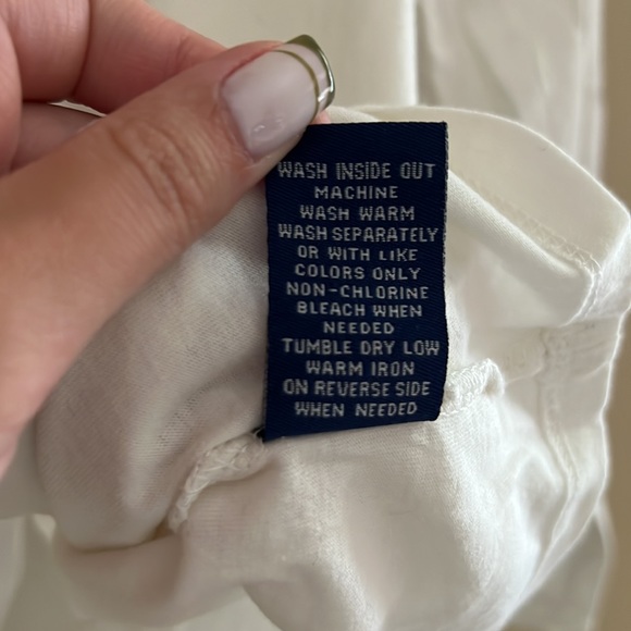 ▫️ARCHITECT: Women’s white long sleeve top w/design, size 3X, preowned▫️ - Picture 4 of 10